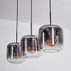 Lauden Lámpara Colgante - Szkło 25 cm Transparente, Ahumado, 3 luces