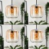 Lauden Lámpara Colgante - Szkło 25 cm Colores ámbar, Transparente, 3 luces