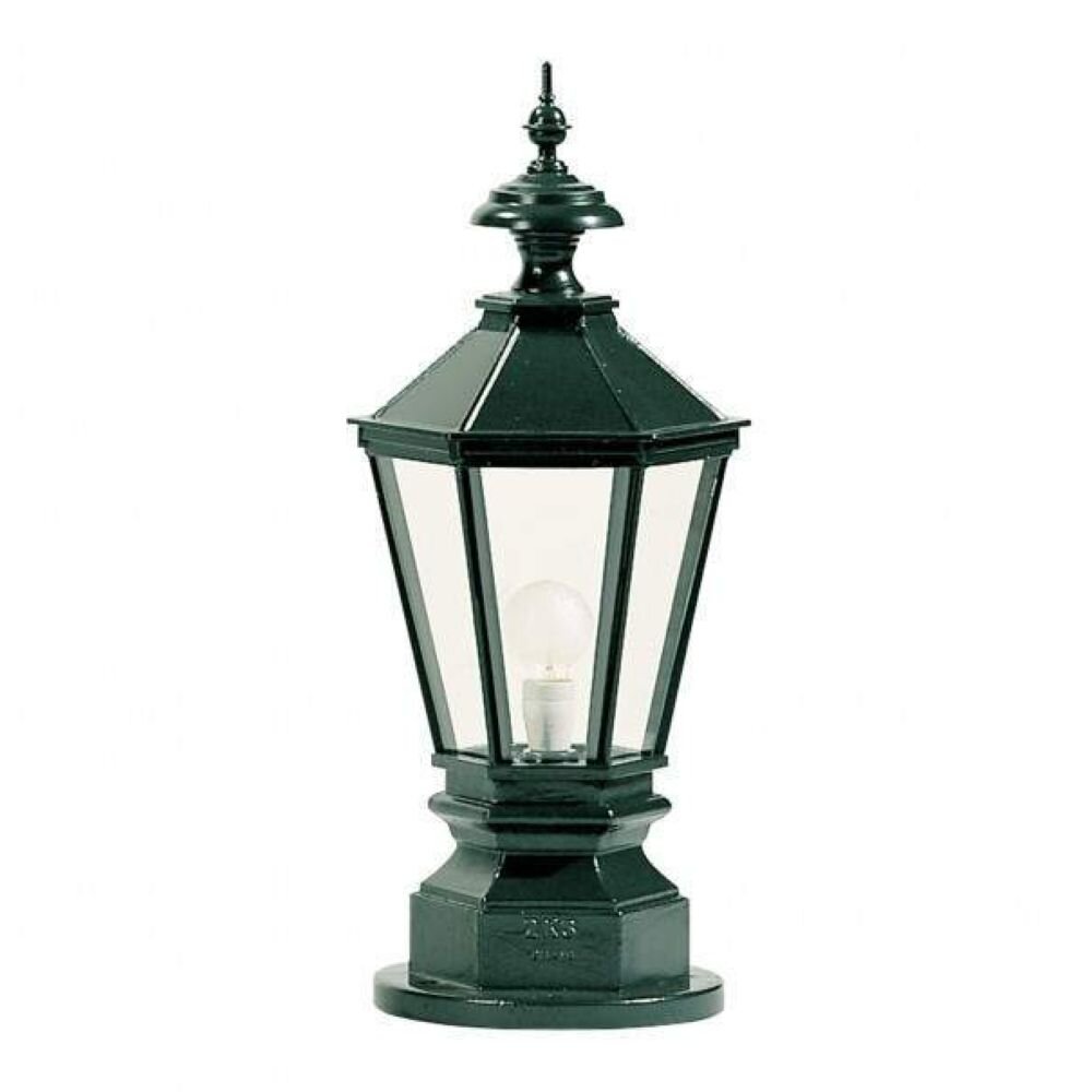 KS Verlichting York Poste de Jardín Negro, 1 luz main product photo