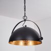 Baloutas Lámpara Colgante Negro, 1 luz