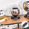 Koyoto Lámparas de mesa 15 cm Cromo, 1 luz