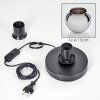Koyoto Lámparas de mesa 15 cm Cromo, 1 luz