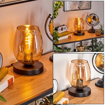 Koyoto Lámparas de mesa 15 cm Colores ámbar, 1 luz