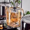 Lauden Lámparas suspendidas Colores ámbar, Cromo, 4 luces