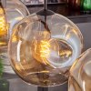 Ripoll Lámparas suspendidas Colores ámbar, 3 luces