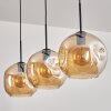 Ripoll Lámparas suspendidas Colores ámbar, 3 luces