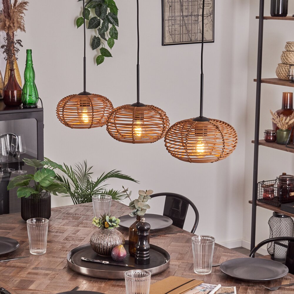 Mulstrand Lámparas suspendidas Negro, 3 luces main product photo