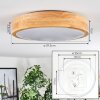 Sofo Plafones LED Blanca, 1 luz