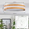Sofo Plafones LED Blanca, 1 luz