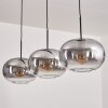 Apedo Lámparas suspendidas Negro, 3 luces