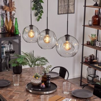 Ripoll Lámparas suspendidas Negro, 3 luces