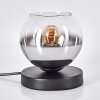 Koyoto Lámparas de mesa 15 cm Negro, 1 luz