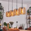 Lauden Lámparas suspendidas Negro, 4 luces