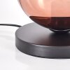 Apedo Lámparas de mesa Transparente, Color cobre, 1 luz