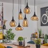 Maynal Lámparas suspendidas Negro, 6 luces