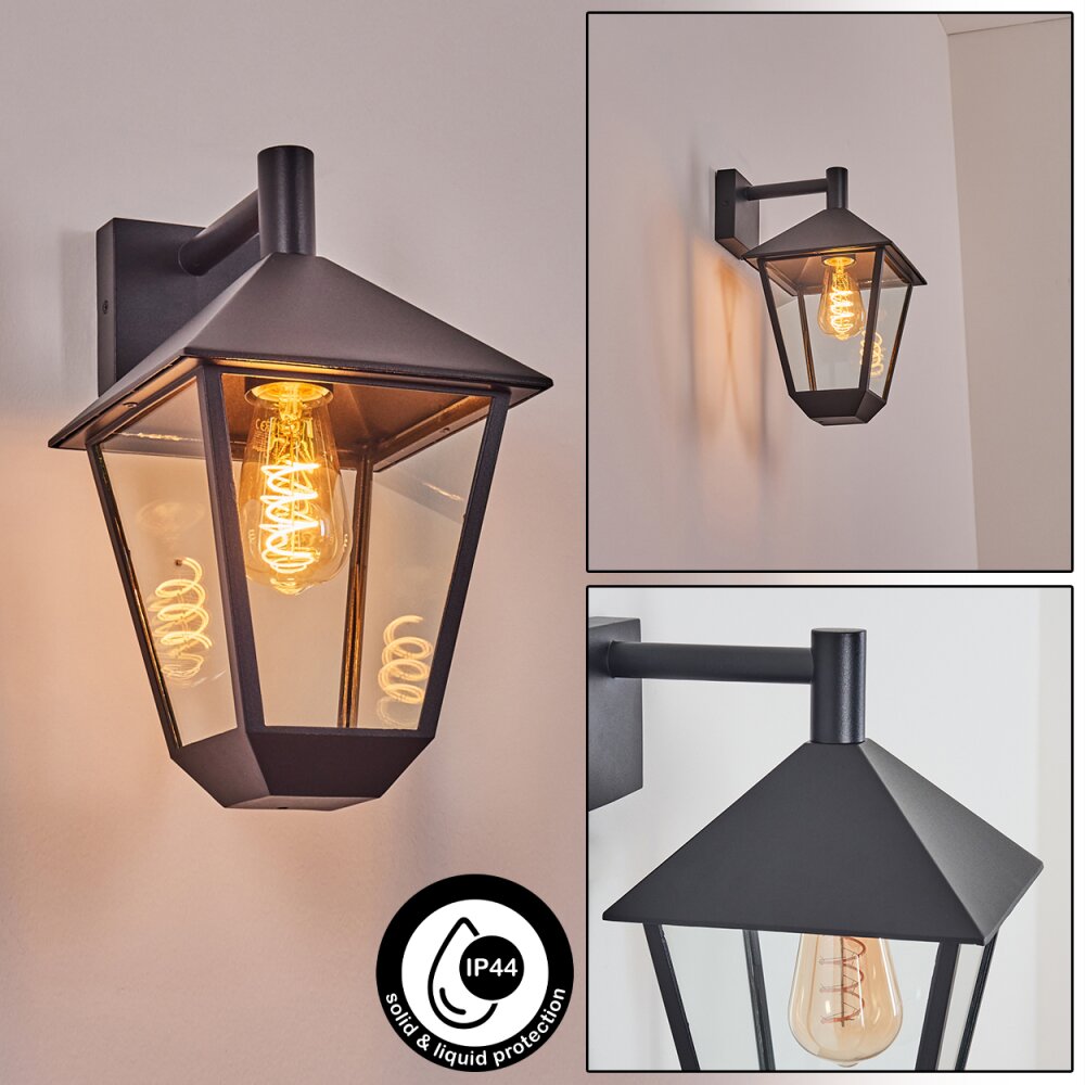 Anfei Aplique de exterior Negro, 1 luz main product photo