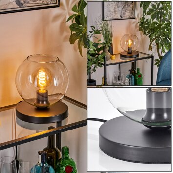 Koyoto Lámparas de mesa 20 cm Negro, 1 luz Koyoto Lámparas de mesa 20 cm Negro, 1 luz