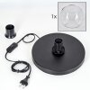 Ripoll Lámparas de mesa Negro, 1 luz