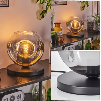Ripoll Lámparas de mesa Negro, 1 luz