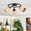 Lindberg Plafones Negro, 3 luces