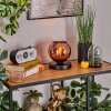 Koyoto Lámparas de mesa Negro, 1 luz