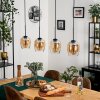 Vevino Lámparas colgantes Negro, 4 luces