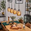 Vevino Lámparas colgantes Negro, 4 luces