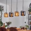 Lauden Lámparas colgantes Negro, 4 luces