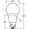 Lámparas Osram E27 LED 8.5 Watt blanco luz diurna 806 Lumen