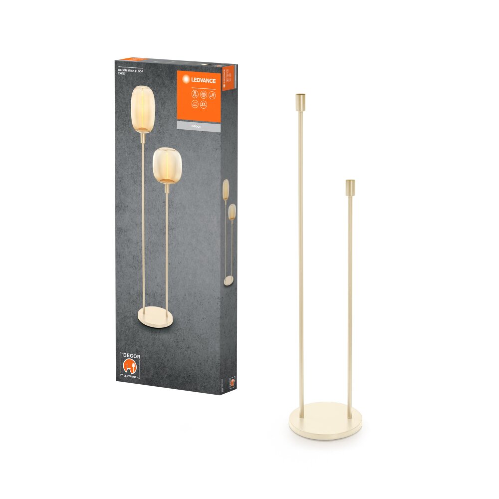 Lámparas Ledvance Stick Lámpara de pie Beige, 1 luz main product photo