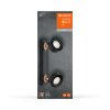 Lámparas Ledvance Decor Plafones LED Negro, 2 luces