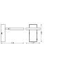 Lámparas Ledvance Decor Plafones LED Negro, 1 luz