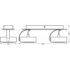 Lámparas Ledvance Decor Plafones LED Blanca, 2 luces