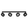 Lámparas Ledvance Decor Plafones LED Negro, 4 luces Lámparas Ledvance Decor Plafones LED Negro, 4 luces