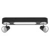 Lámparas Ledvance Decor Plafones LED Negro, 2 luces