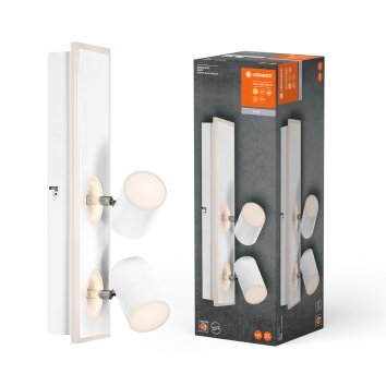 Lámparas Ledvance Decor Plafones LED Blanca, 2 luces