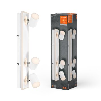 Lámparas Ledvance Decor Plafones LED Blanca, 3 luces