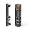Lámparas Ledvance Decor Plafones LED Negro, 4 luces