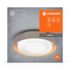 Lámparas Ledvance Orbis Plafones Color madera, 2 luces