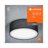 Lámparas Ledvance Orbis Plafones Negro, 1 luz