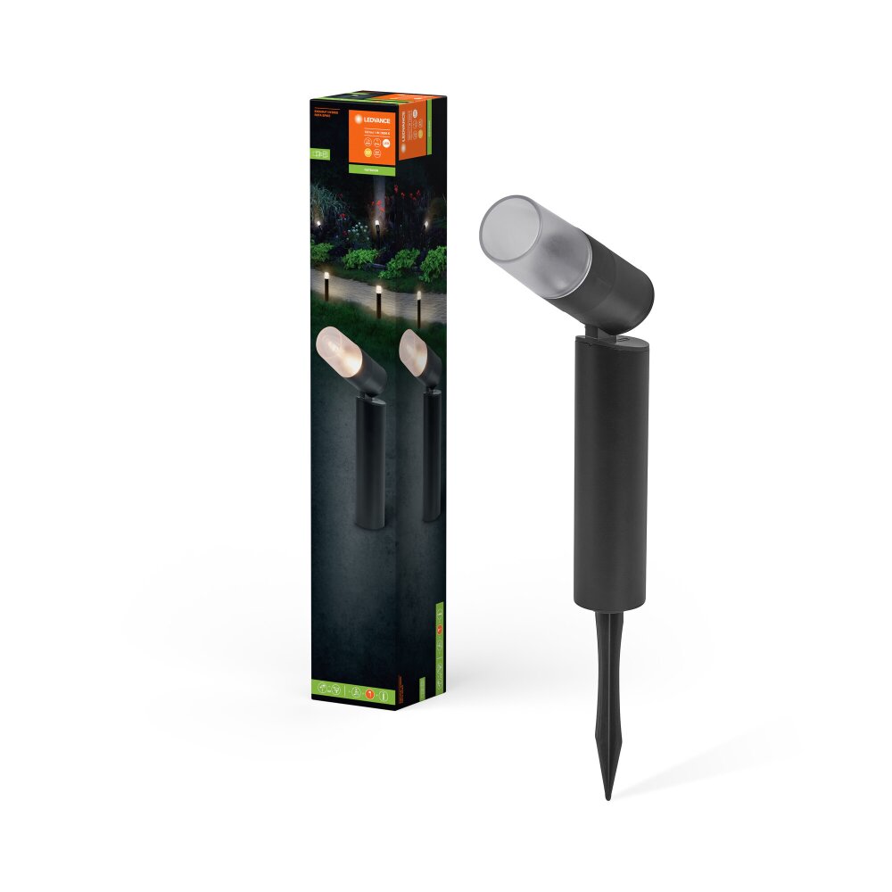 Lámparas Ledvance Endura Foco de jardín LED Negro, 1 luz main product photo