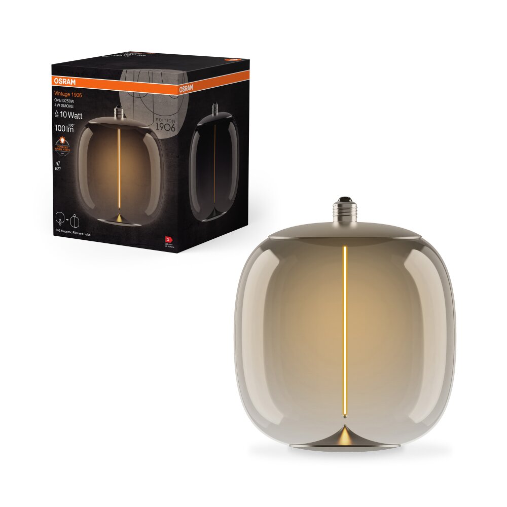 Lámparas Osram E27 LED 4 Watt blanco cálido 100 Lumen main product photo