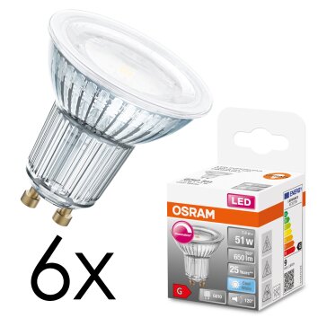 GU10 LED 7.9 Watt blanco neutro regulable 650 Lumen