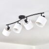 Granja Plafones Negro, 4 luces