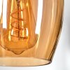 Vevino Lámparas colgantes Colores ámbar, 5 luces