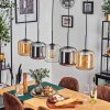Lauden Lámparas colgantes Negro, 5 luces