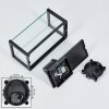 Sangbana Aplique de exterior Negro, 1 luz