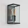 Sangbana Aplique de exterior Negro, 1 luz