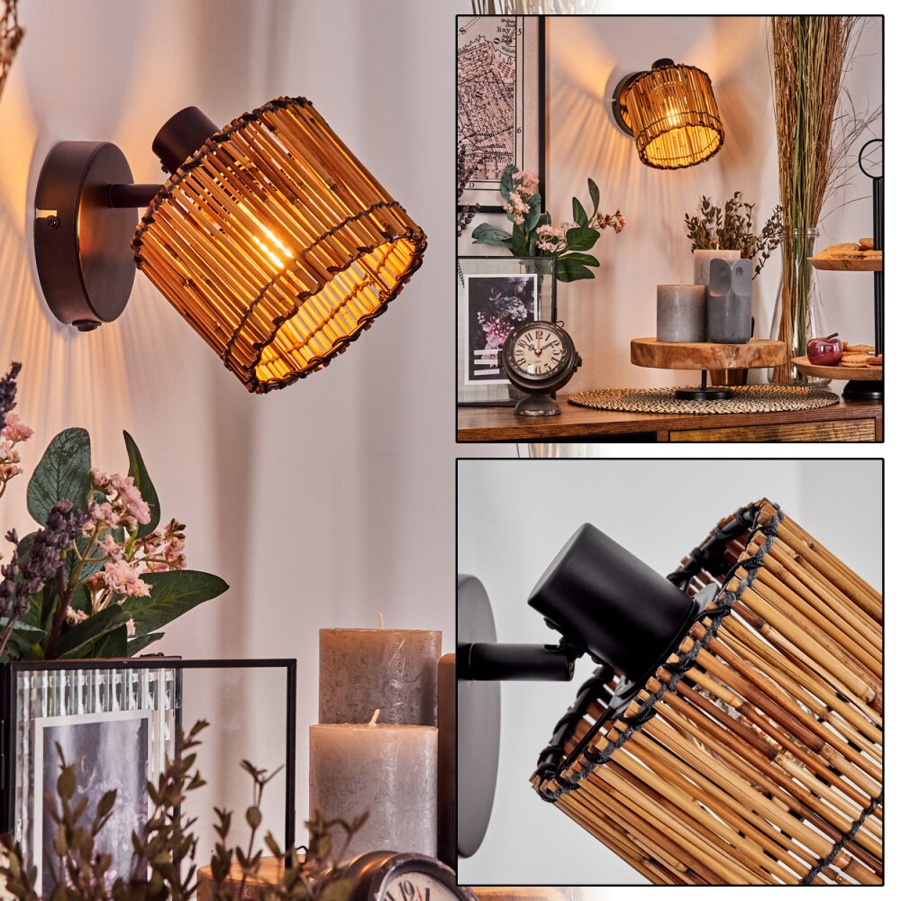 Cando Apliques, Spot de pared Negro, 1 luz main product photo