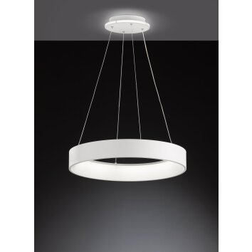 Wofi SHAY Lámpara Colgante LED Blanca, 1 luz